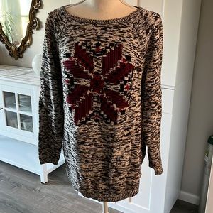 Beautiful Black and White Sweater